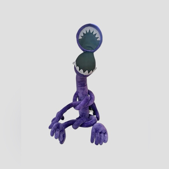 NWOT 32" Purple Rainbow Friends Plush Openable Head Soft Monster Stuffed Animal - Picture 3 of 5